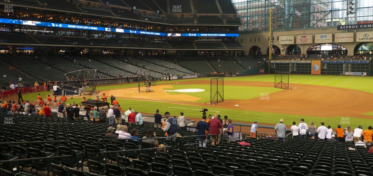 Daikin Park - Section 128 Seat View