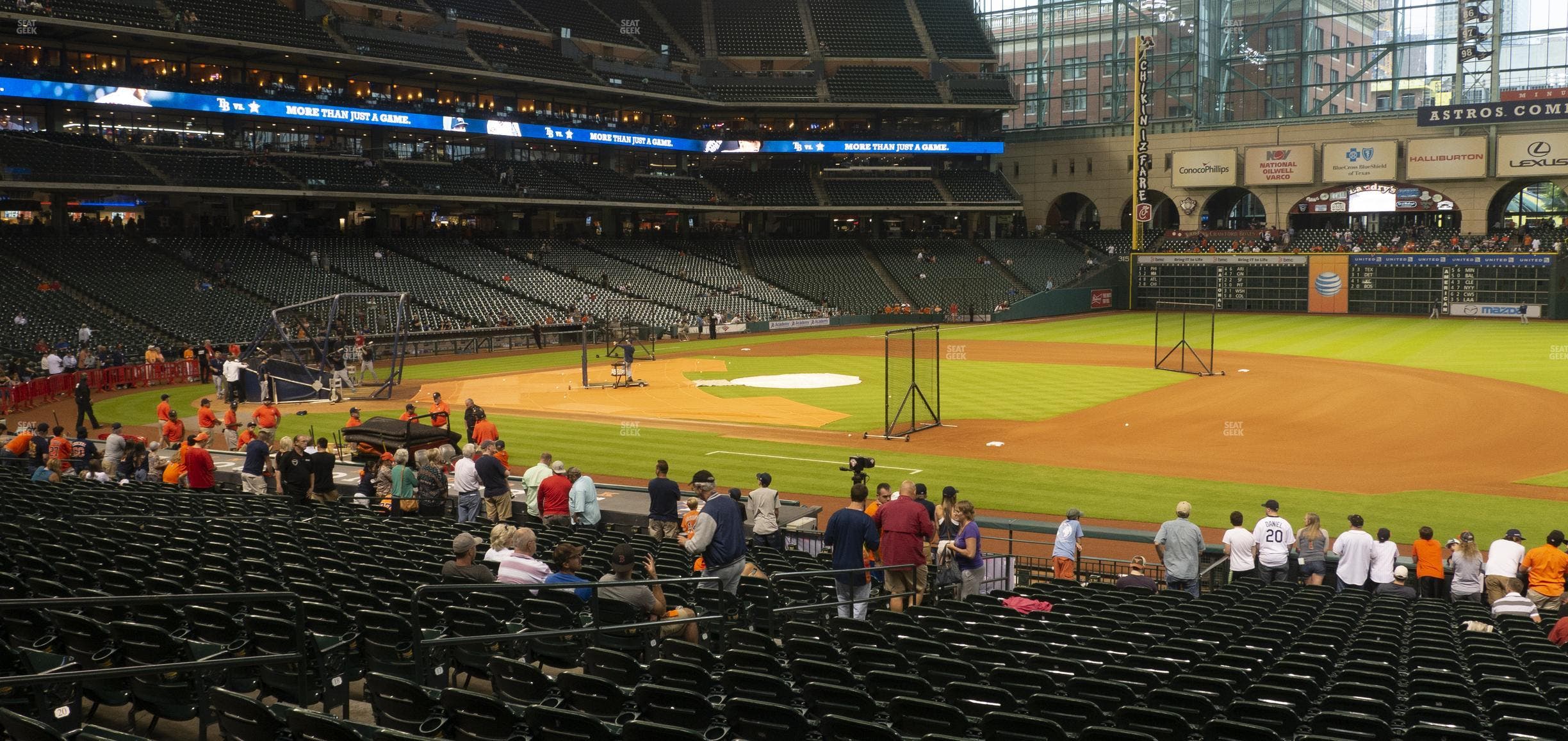 Daikin Park - Section 128 Seat View