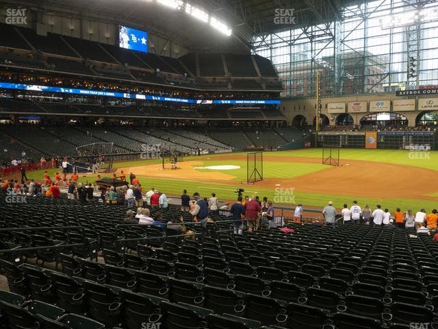 Daikin Park - Section 128 Seat View