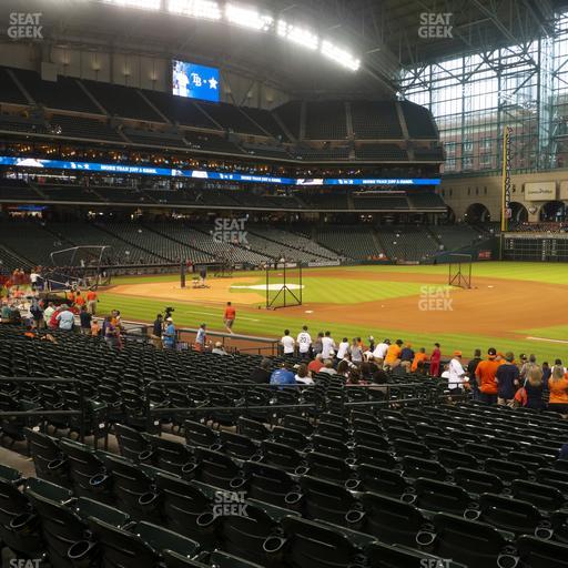 Daikin Park - Section 129 Seat View