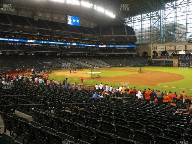 Daikin Park - Section 129 Seat View