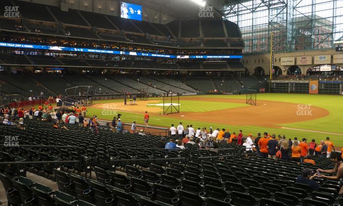 Daikin Park - Section 129 Seat View