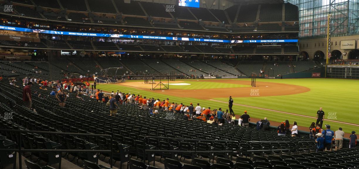 Daikin Park - Section 132 Seat View