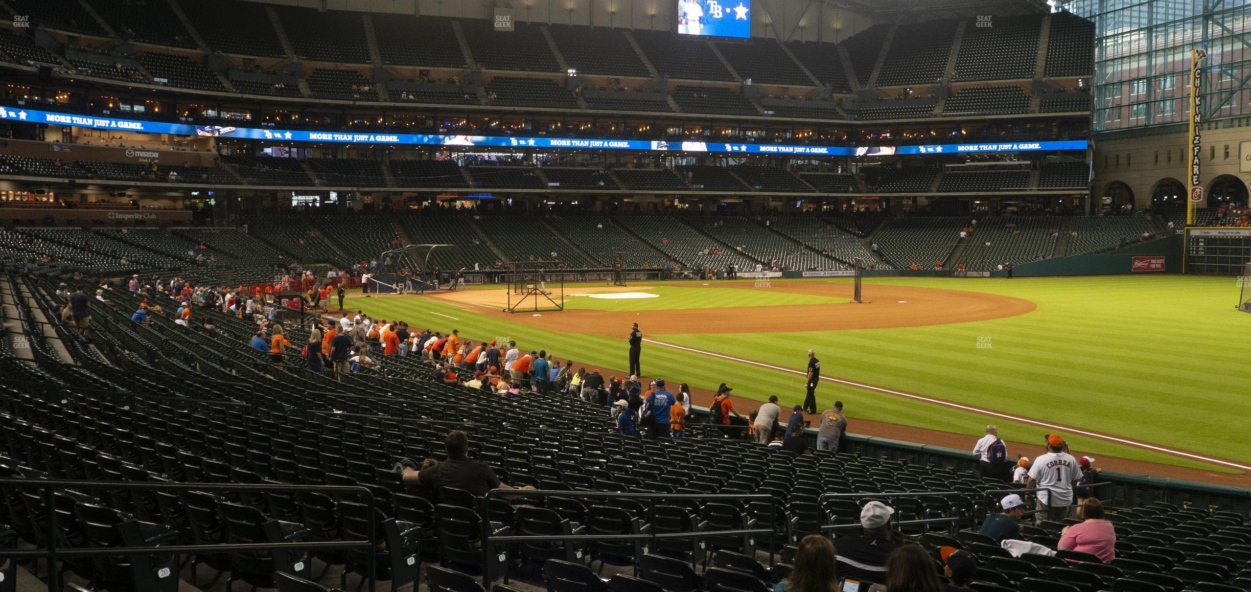 Daikin Park - Section 133 Seat View