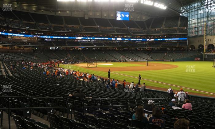 Daikin Park - Section 133 Seat View