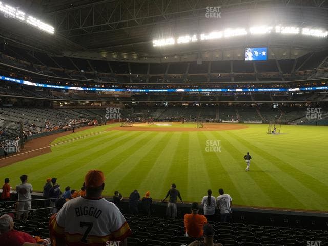 Daikin Park - Section 153 Seat View
