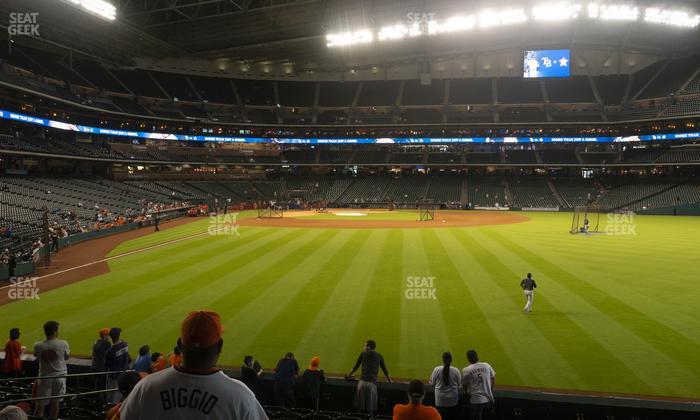 Daikin Park - Section 153 Seat View