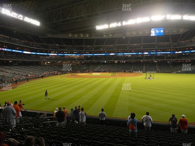 Daikin Park - Section 154 Seat View