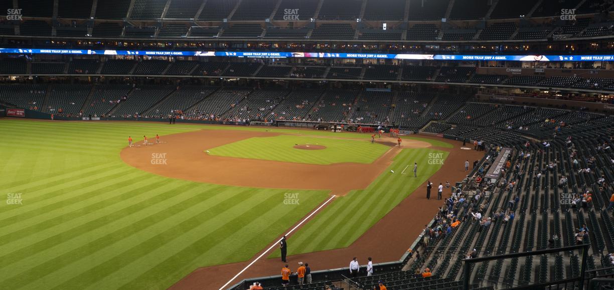 Daikin Park - Section 205 Seat View