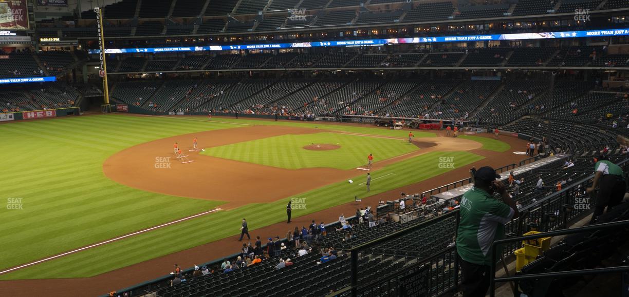 Daikin Park - Section 208 Seat View