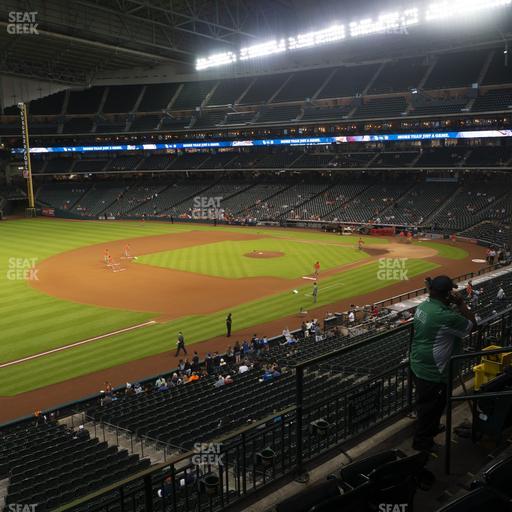 Daikin Park - Section 208 Seat View