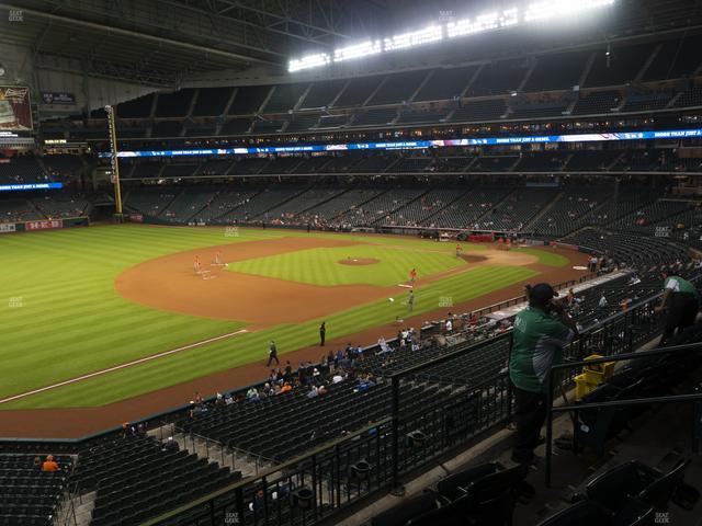 Daikin Park - Section 208 Seat View