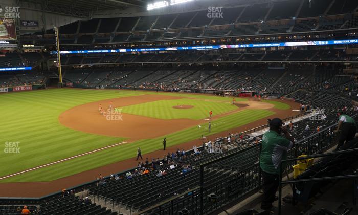 Daikin Park - Section 208 Seat View