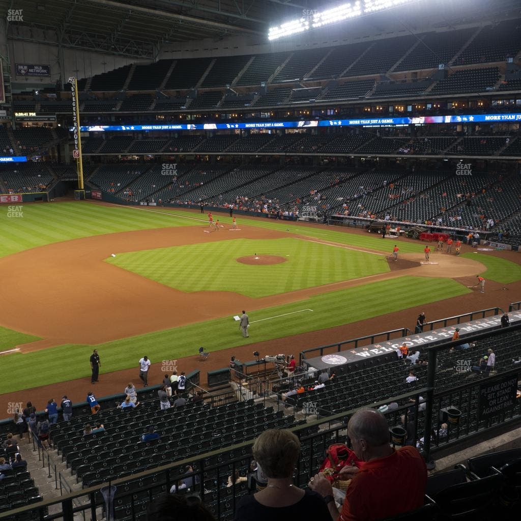 Daikin Park - Section 210 Seat View