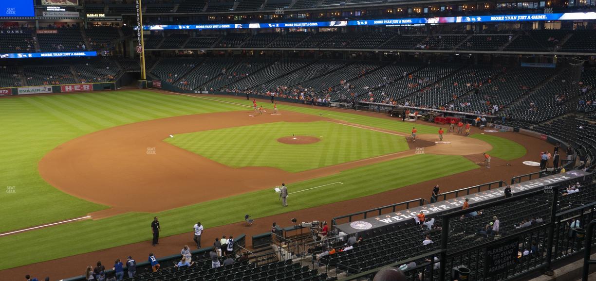 Daikin Park - Section 210 Seat View