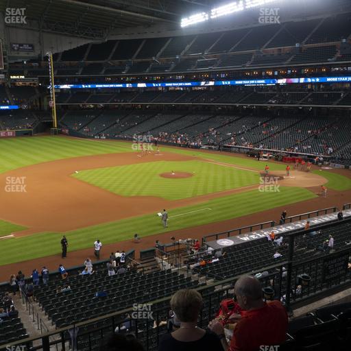 Daikin Park - Section 210 Seat View