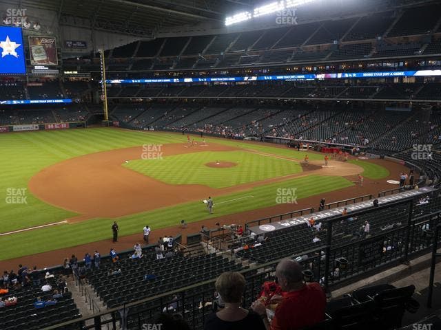 Daikin Park - Section 210 Seat View