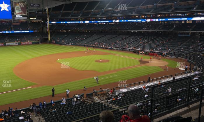 Daikin Park - Section 210 Seat View