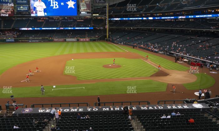 Daikin Park - Section 213 Seat View