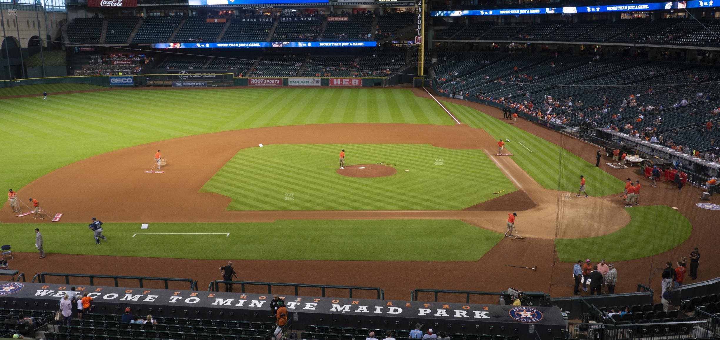 Daikin Park - Section 214 Seat View