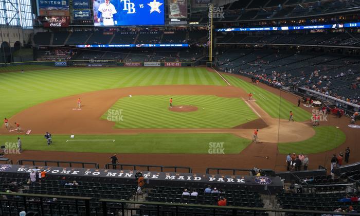 Daikin Park - Section 214 Seat View