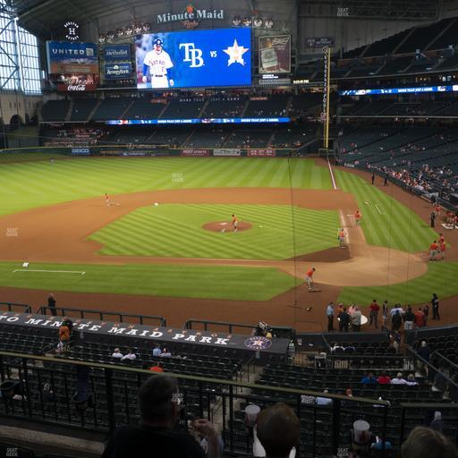 Daikin Park - Section 215 Seat View