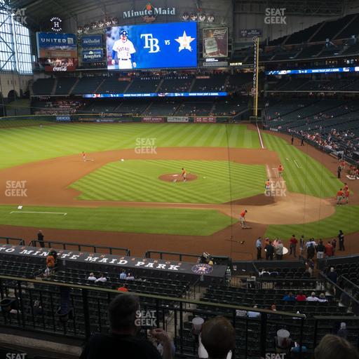 Daikin Park - Section 215 Seat View