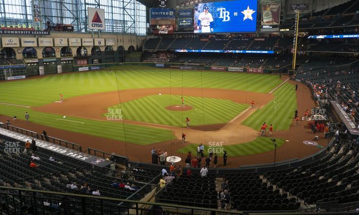 Daikin Park - Section 217 Seat View