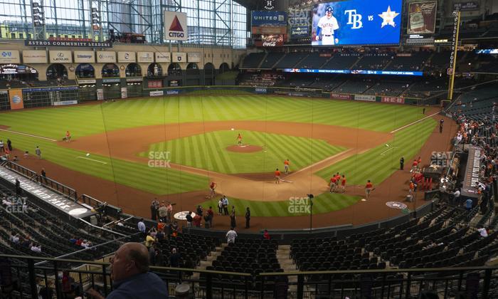 Daikin Park - Section 218 Seat View