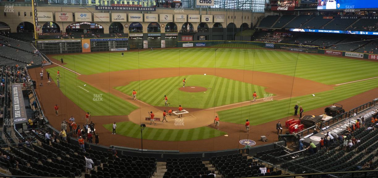 Daikin Park - Section 220 Seat View