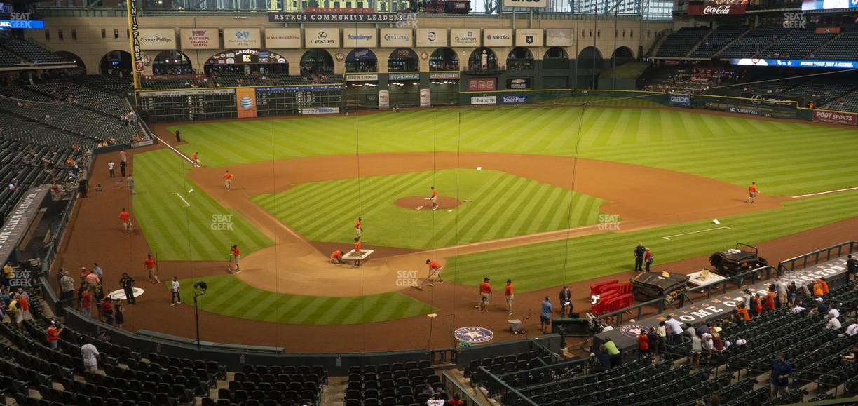 Daikin Park - Section 221 Seat View