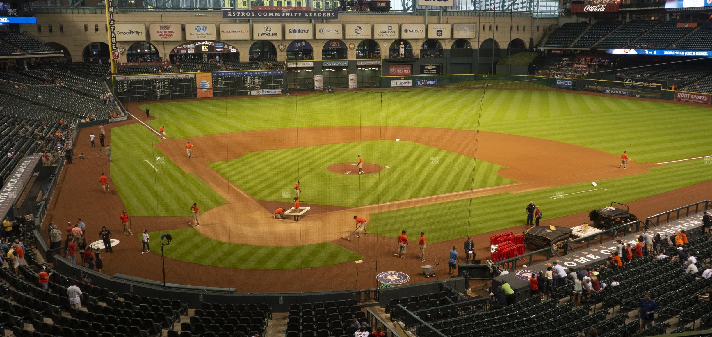 Daikin Park - Section 221 Seat View