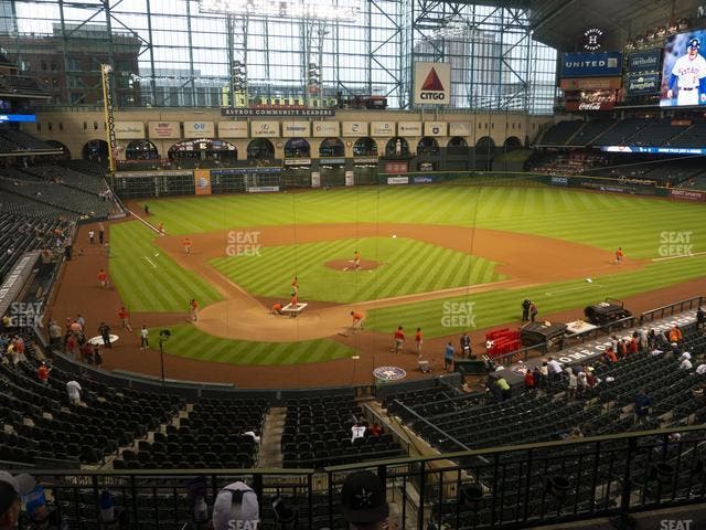 Daikin Park - Section 221 Seat View