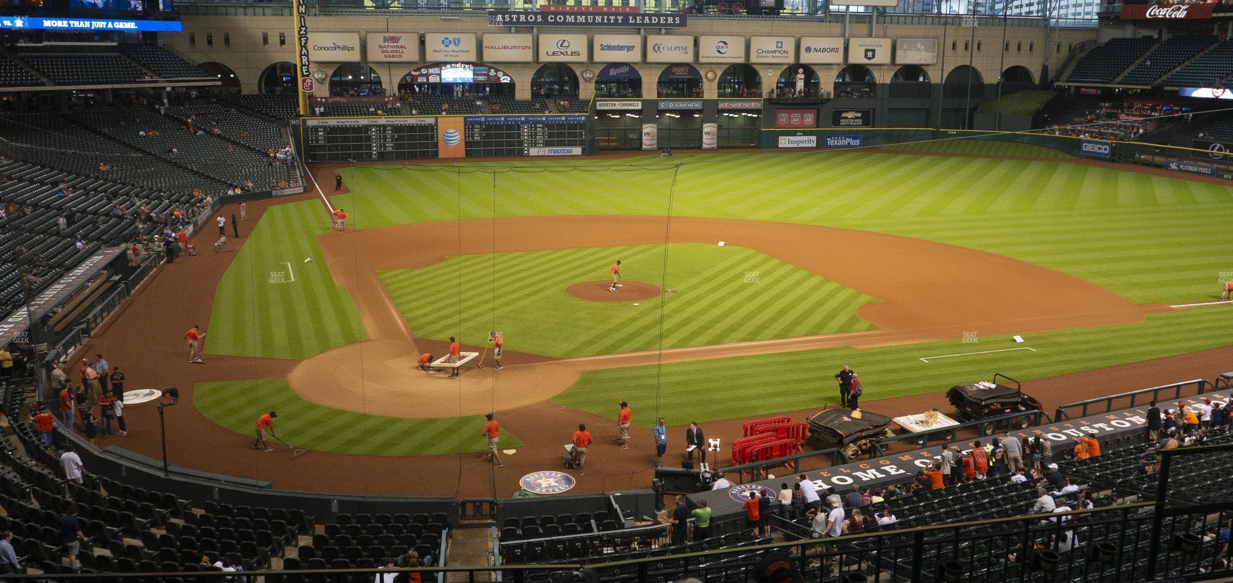 Daikin Park - Section 222 Seat View