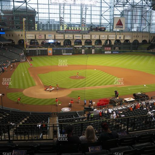 Daikin Park - Section 222 Seat View