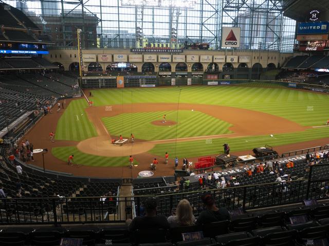 Daikin Park - Section 222 Seat View