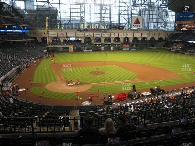 Daikin Park - Section 222 Seat View