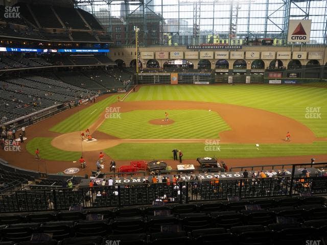 Daikin Park - Section 224 Seat View