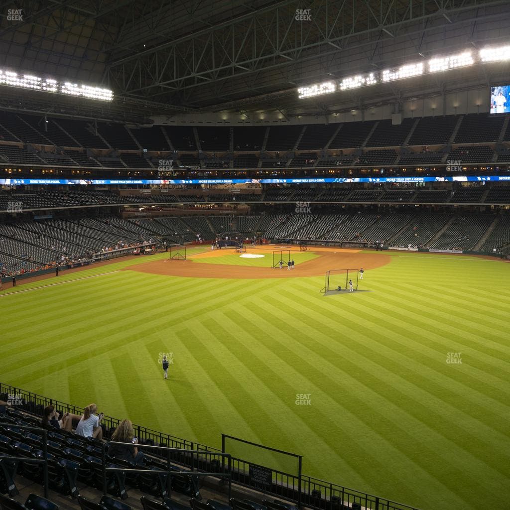 Daikin Park - Section 255 Seat View