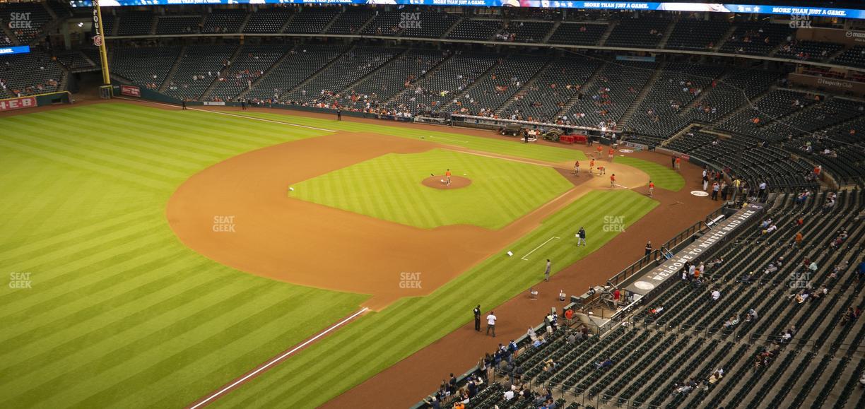 Daikin Park - Section 307 Seat View