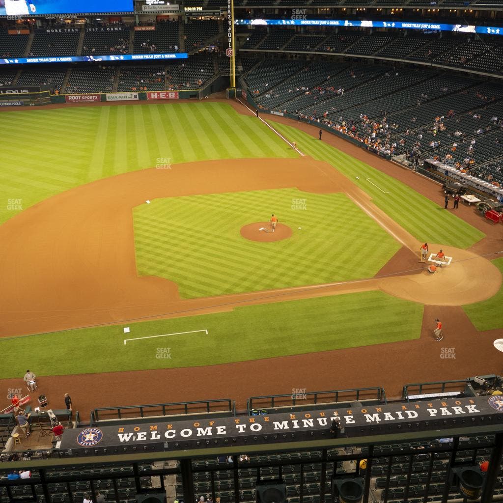 Daikin Park - Section 313 Seat View