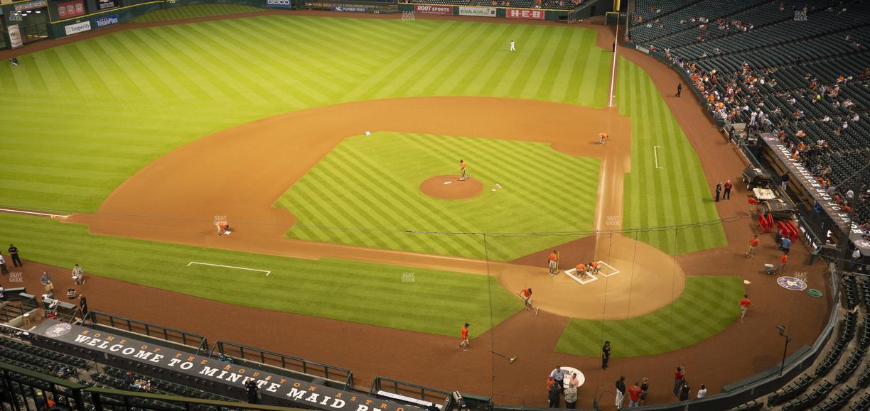 Daikin Park - Section 315 Seat View