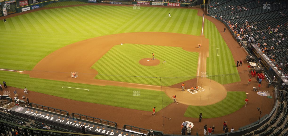 Daikin Park - Section 315 Seat View