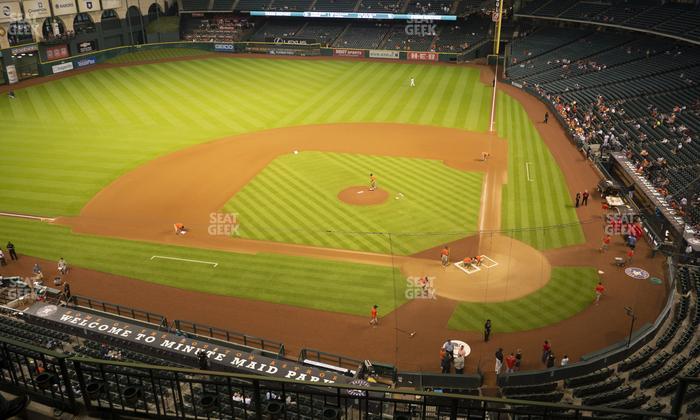 Daikin Park - Section 315 Seat View