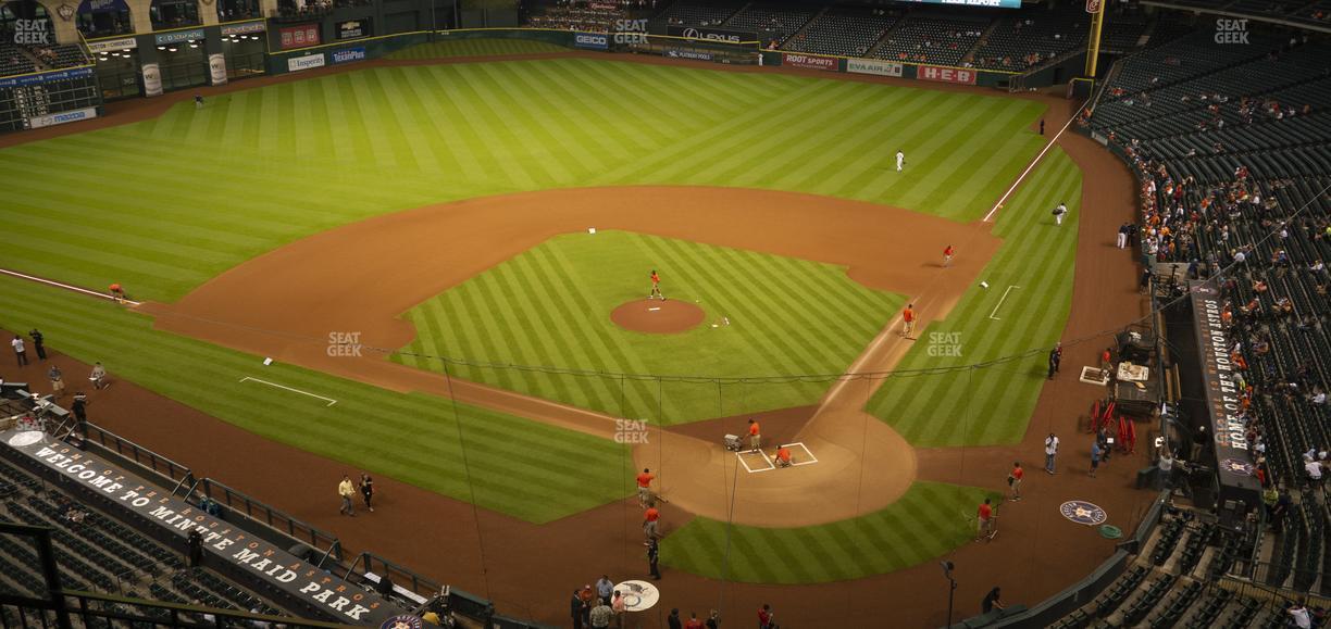 Daikin Park - Section 317 Seat View