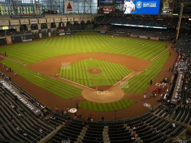 Daikin Park - Section 318 Seat View