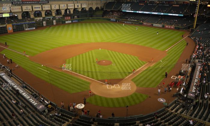 Daikin Park - Section 318 Seat View