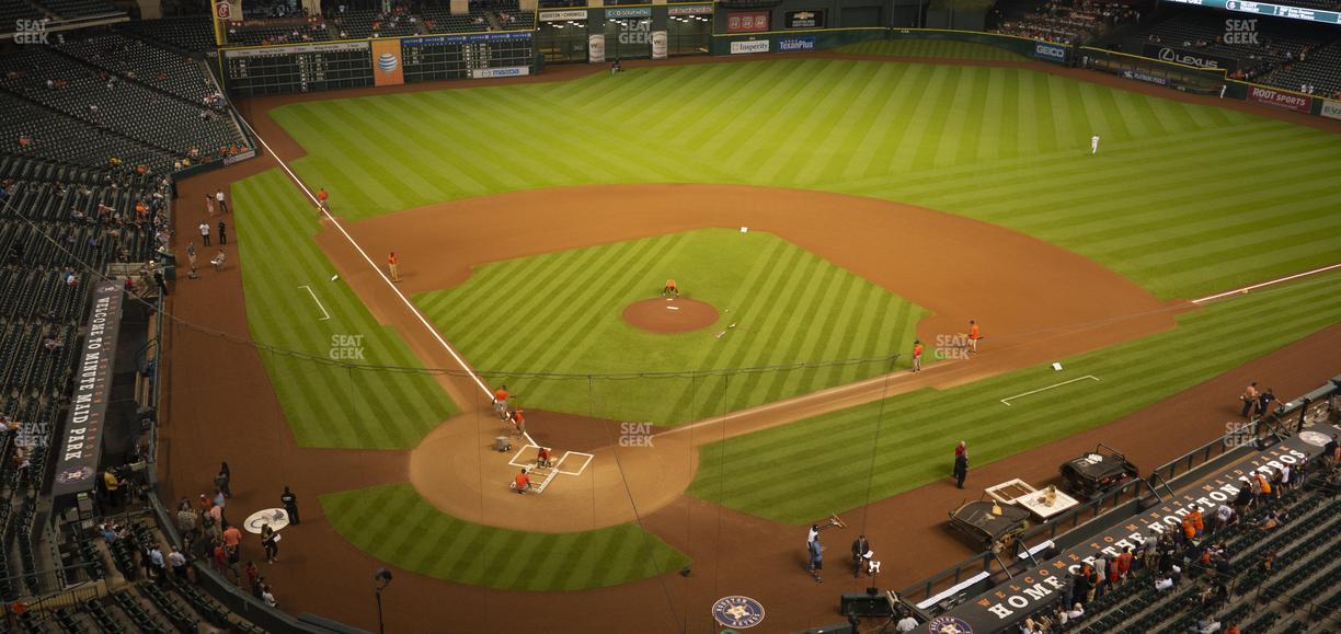 Daikin Park - Section 321 Seat View