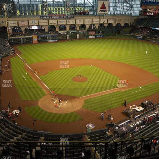 Daikin Park - Section 321 Seat View