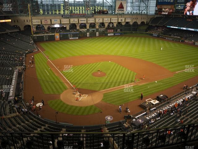 Daikin Park - Section 321 Seat View